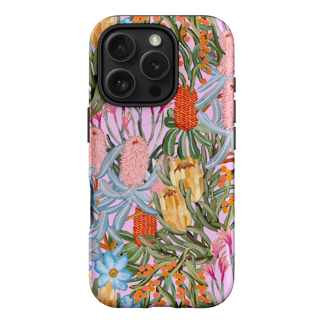 Floral Sorbet Printed Phone Cases iPhone 16 Pro / Armoured MagSafe by Amy Gibbs - The Dairy