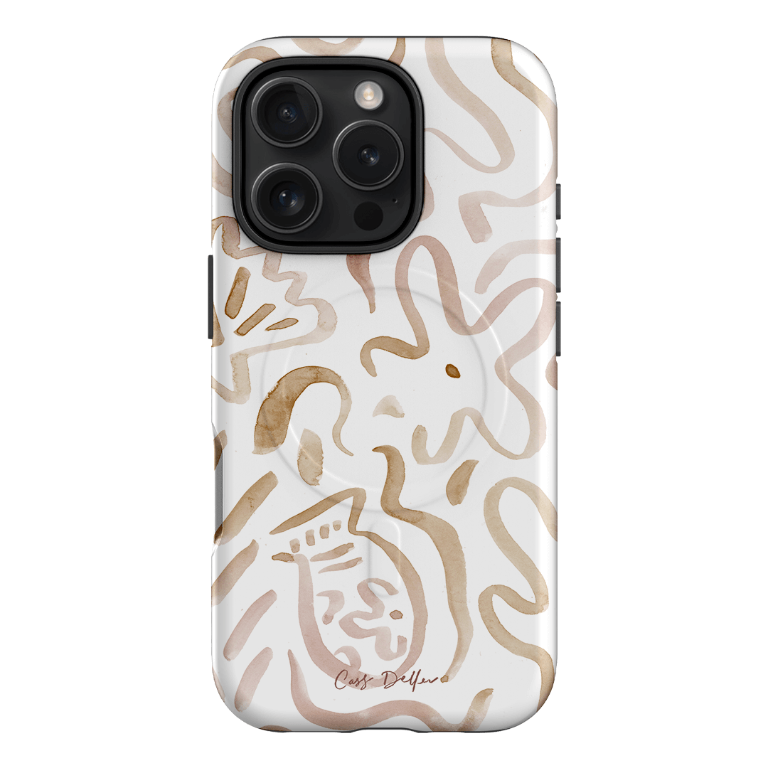 Flow Printed Phone Cases iPhone 16 Pro / Armoured MagSafe by Cass Deller - The Dairy