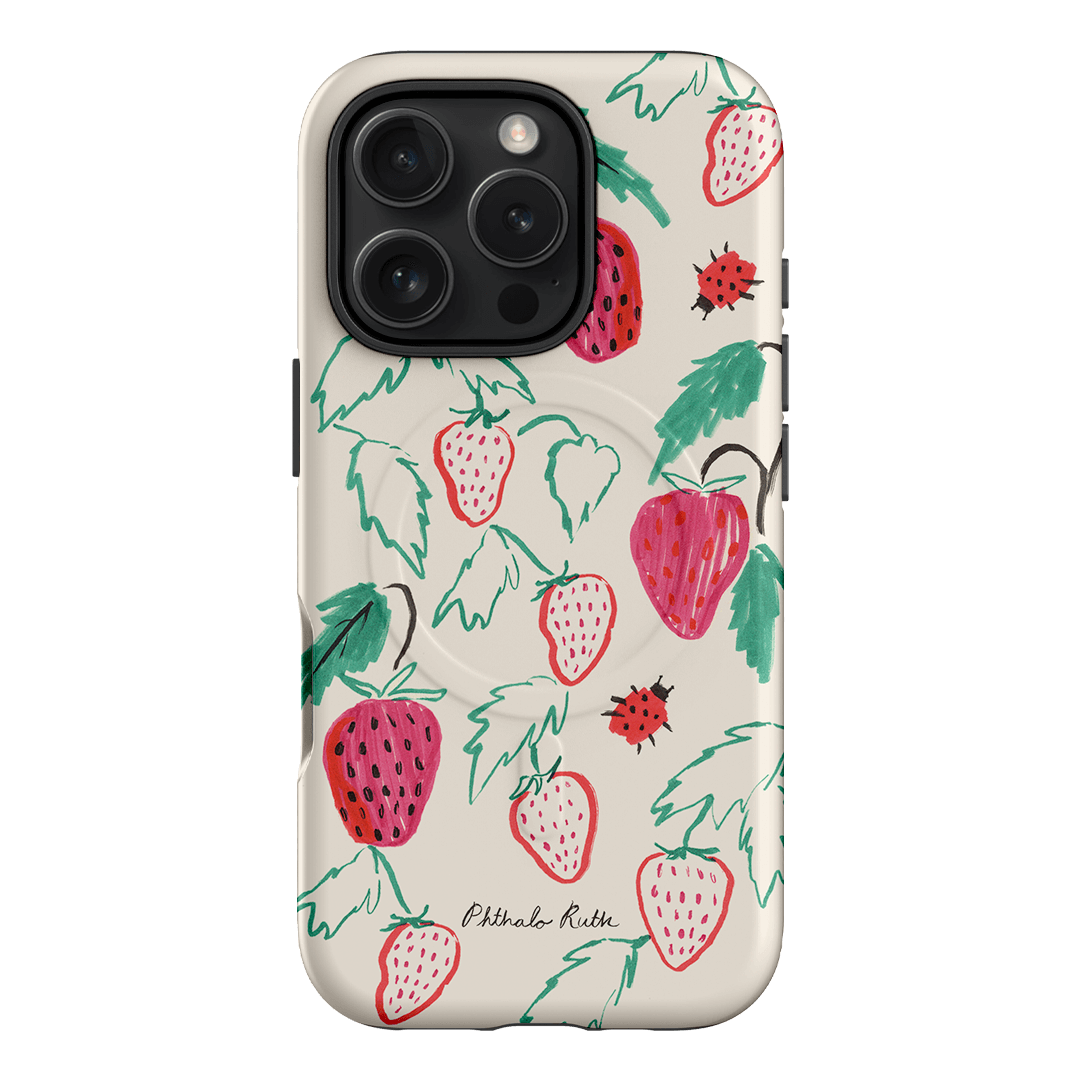 Ladybug Hour Printed Phone Cases iPhone 16 Pro / Armoured MagSafe by Phthalo Ruth - The Dairy