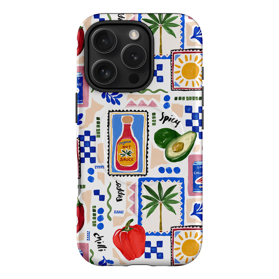 Mexico Holiday Printed Phone Cases iPhone 16 Pro / Armoured MagSafe by Charlie Taylor - The Dairy