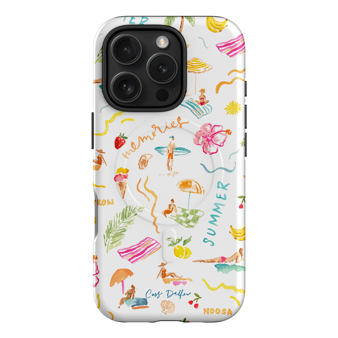 Summer Memories Printed Phone Cases iPhone 16 Pro / Armoured MagSafe by Cass Deller - The Dairy