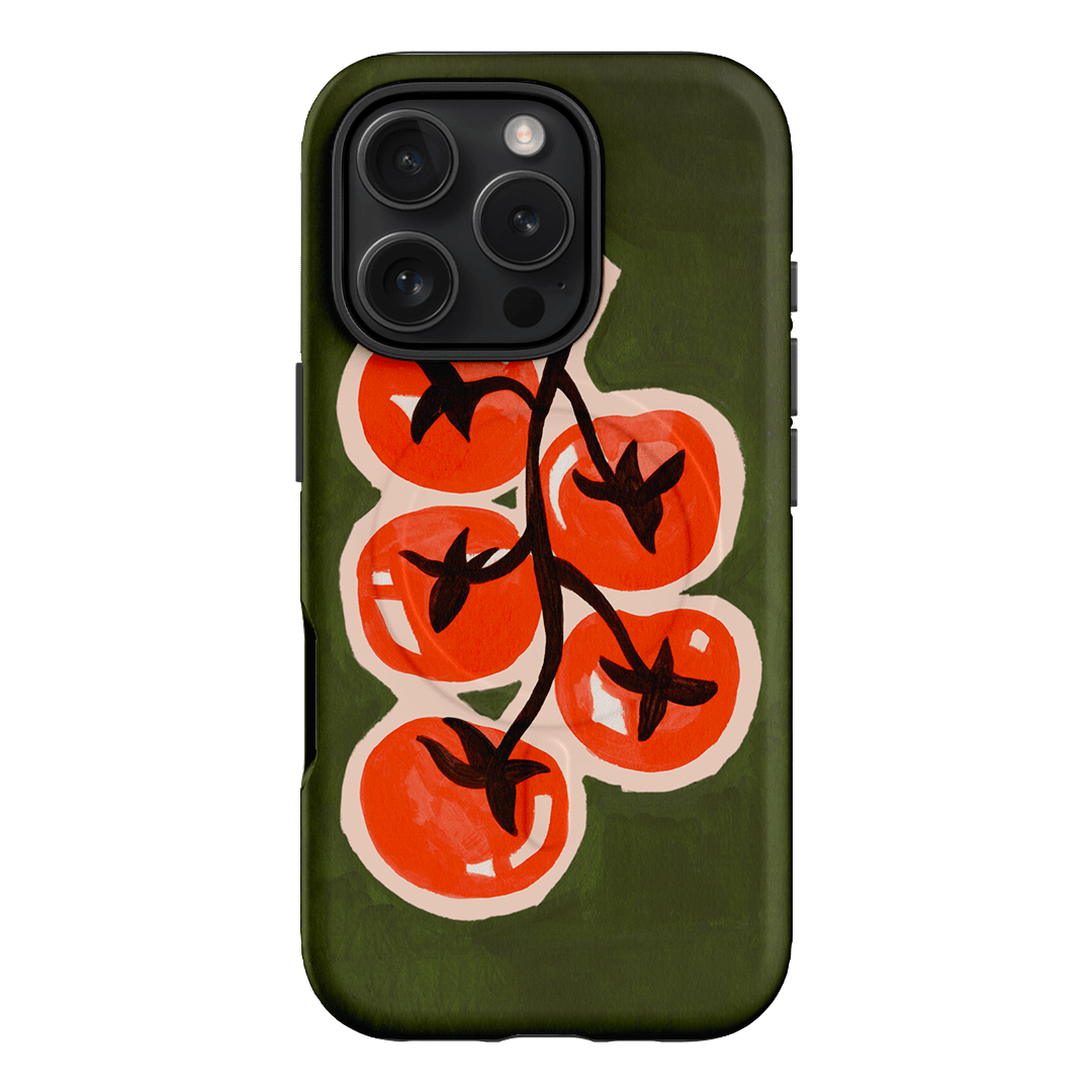 Tomatoes Printed Phone Cases iPhone 16 Pro / Armoured MagSafe by Studio Bon - The Dairy