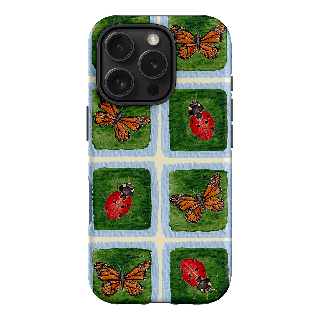 Butterflies & Ladybugs Printed Phone Cases iPhone 16 Pro / Armoured by BG. Studio - The Dairy