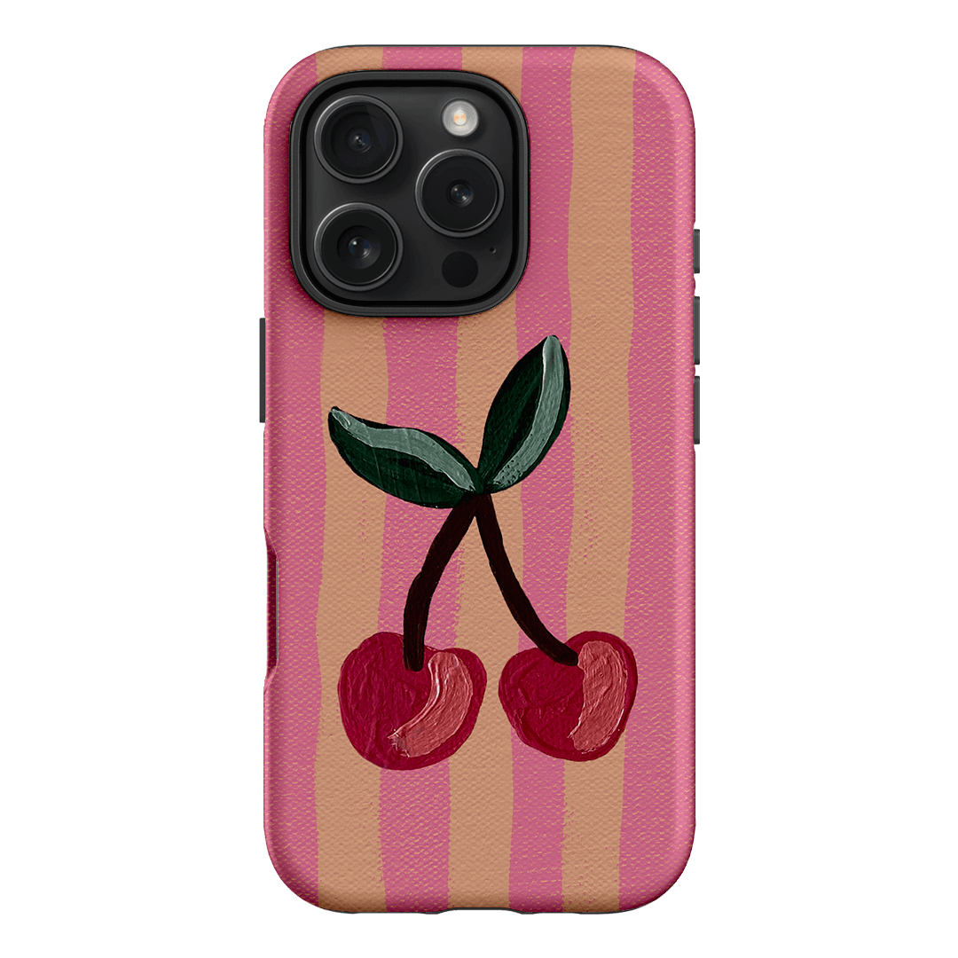 Cherry On Top Printed Phone Cases iPhone 16 Pro / Armoured by Amy Gibbs - The Dairy