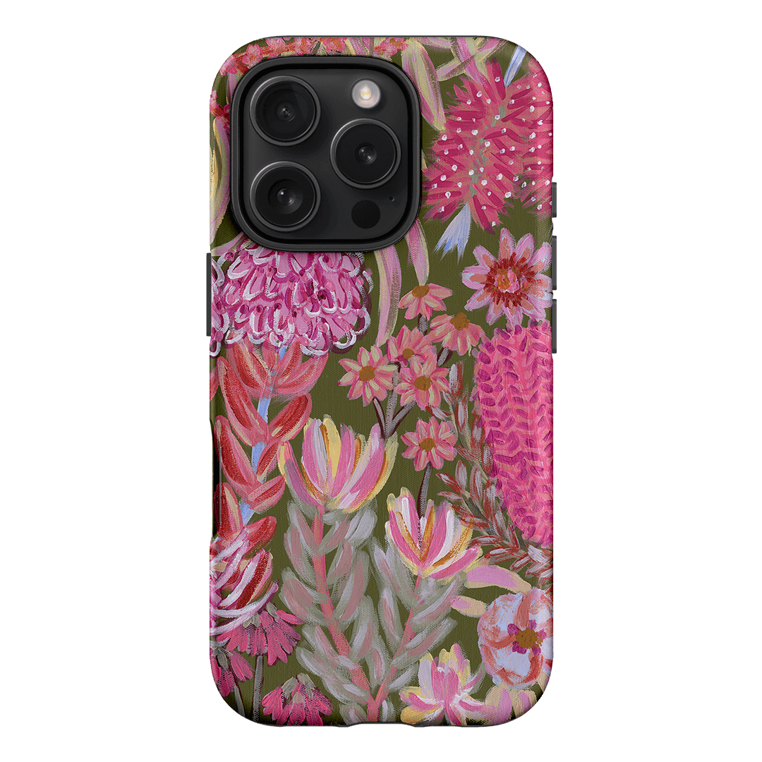 Floral Island Printed Phone Cases iPhone 16 Pro / Armoured by Amy Gibbs - The Dairy