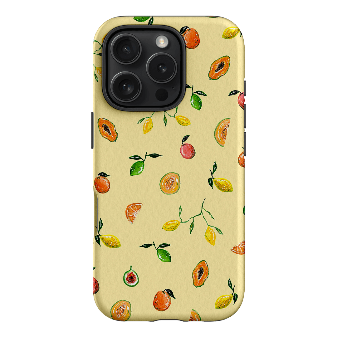 Golden Fruit Printed Phone Cases iPhone 16 Pro / Armoured by BG. Studio - The Dairy