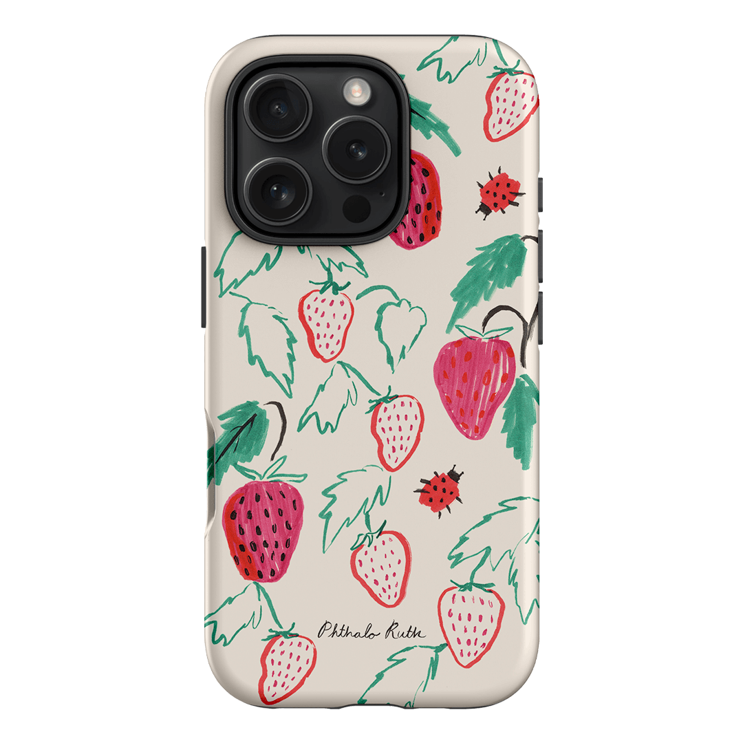 Ladybug Hour Printed Phone Cases iPhone 16 Pro / Armoured by Phthalo Ruth - The Dairy