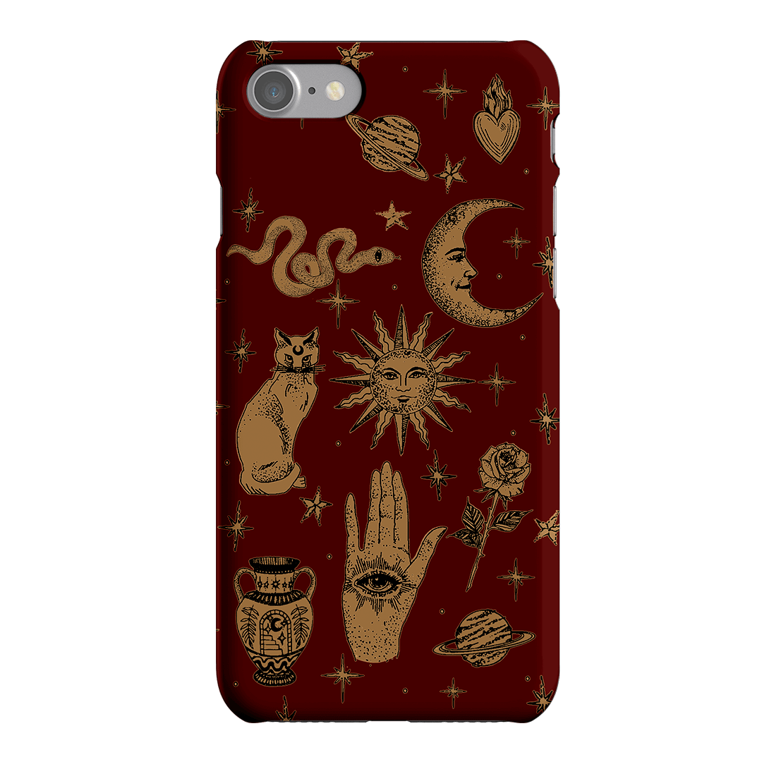 Astro Flash Red Printed Phone Cases iPhone SE / Snap by Veronica Tucker - The Dairy