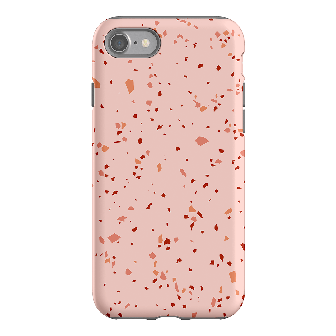 Capri Terrazzo Printed Phone Cases iPhone SE / Armoured by The Dairy - The Dairy