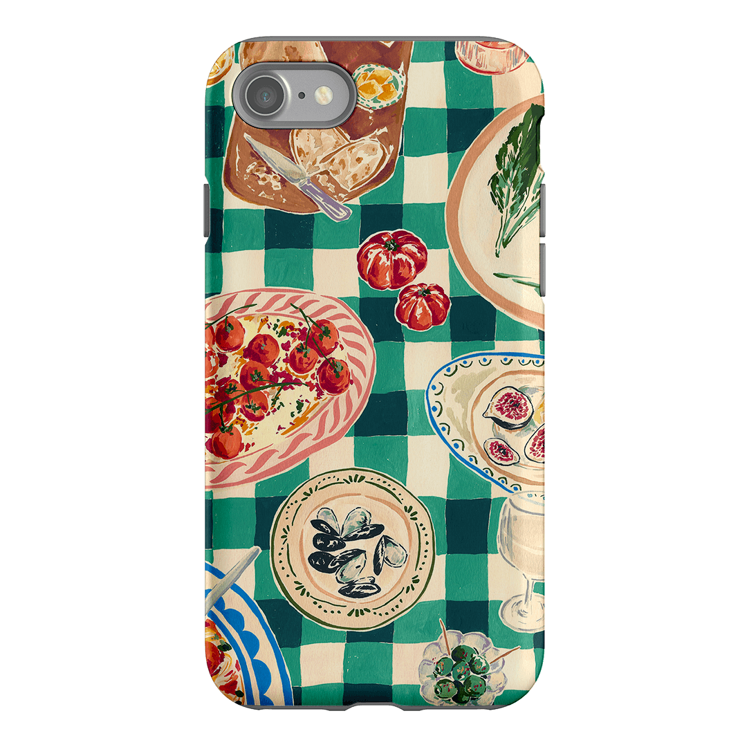 Evening Alfresco Printed Phone Cases iPhone SE / Armoured by Charlie Taylor - The Dairy