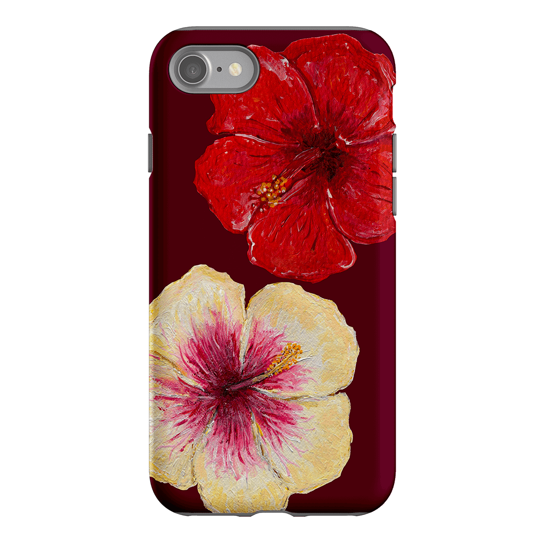 Hibiscus Flower Printed Phone Cases iPhone SE / Armoured by BG. Studio - The Dairy