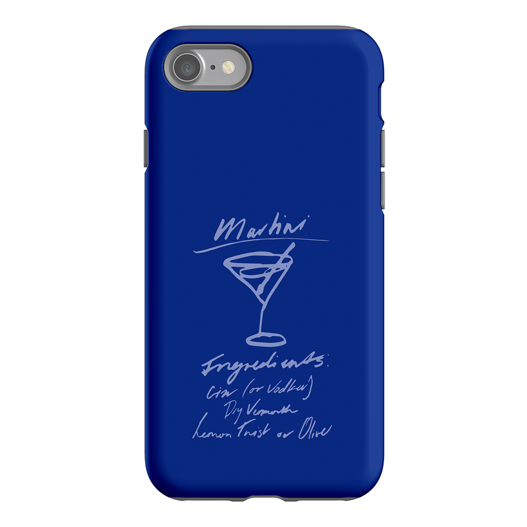 Martini Mood Blue Printed Phone Cases iPhone SE / Armoured by The Dairy - The Dairy