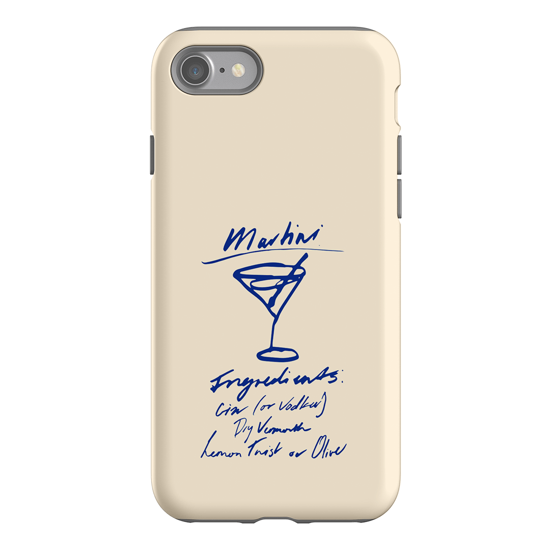 Martini Mood Cream Printed Phone Cases iPhone SE / Armoured by The Dairy - The Dairy