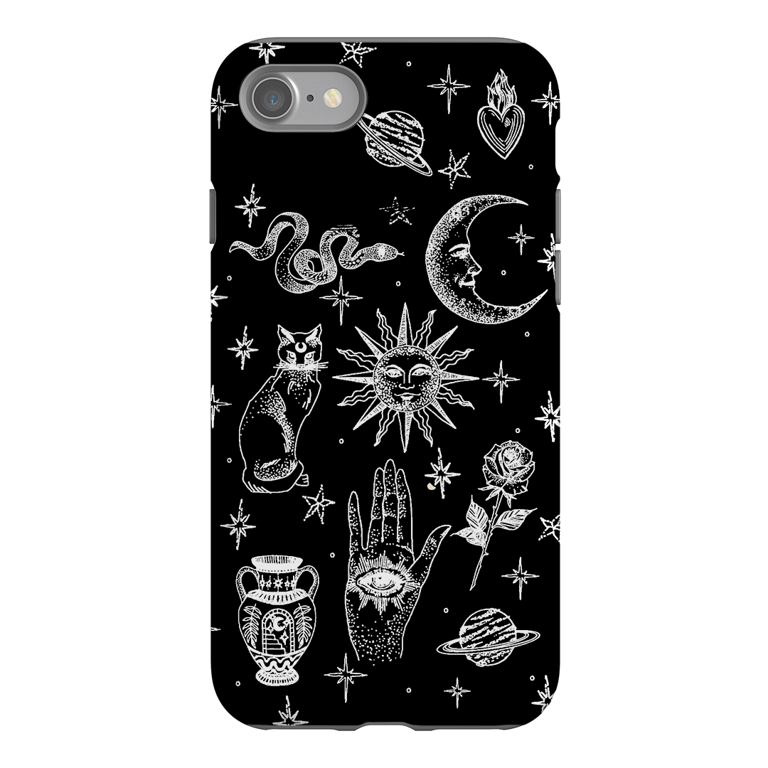 Astro Flash Monochrome Printed Phone Cases iPhone SE / Armoured by Veronica Tucker - The Dairy