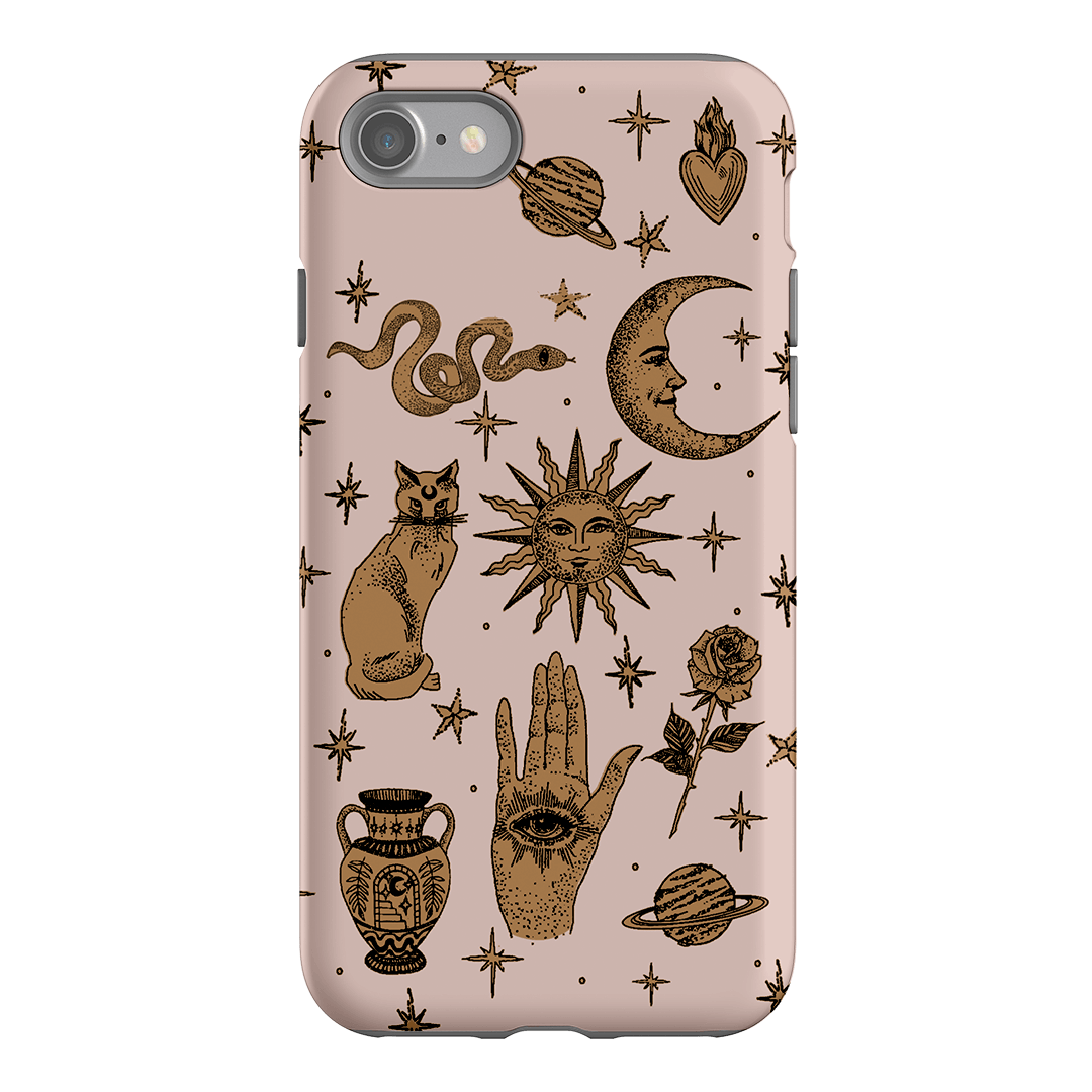Astro Flash Pink Printed Phone Cases iPhone SE / Armoured by Veronica Tucker - The Dairy
