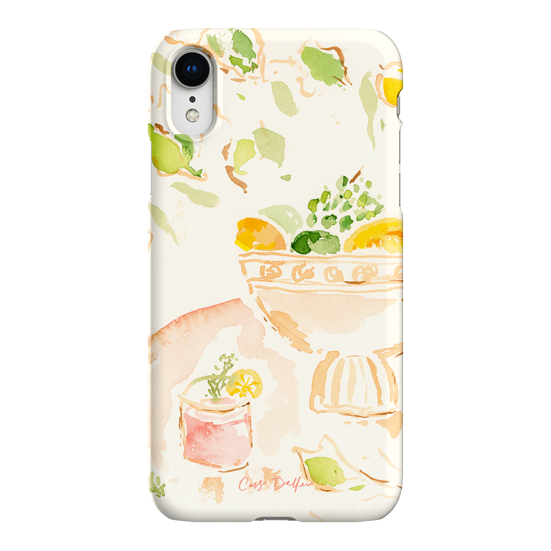 Sorrento Printed Phone Cases iPhone XR / Snap by Cass Deller - The Dairy