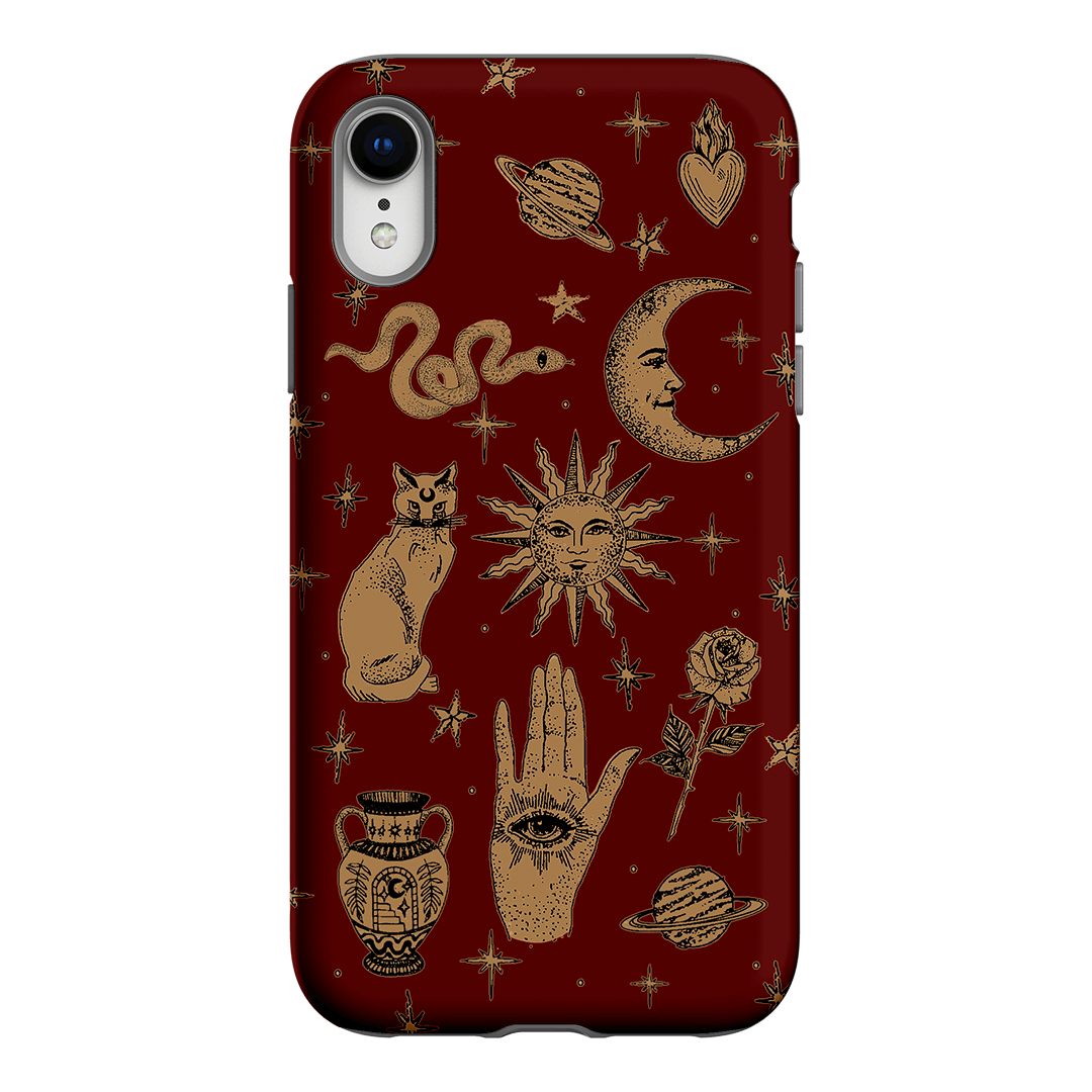 Astro Flash Red Printed Phone Cases iPhone XR / Armoured by Veronica Tucker - The Dairy