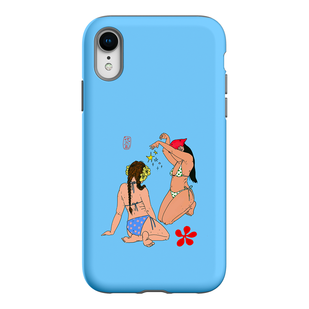 Babe Magic Blue Printed Phone Cases iPhone XR / Armoured by Easty Beasty - The Dairy