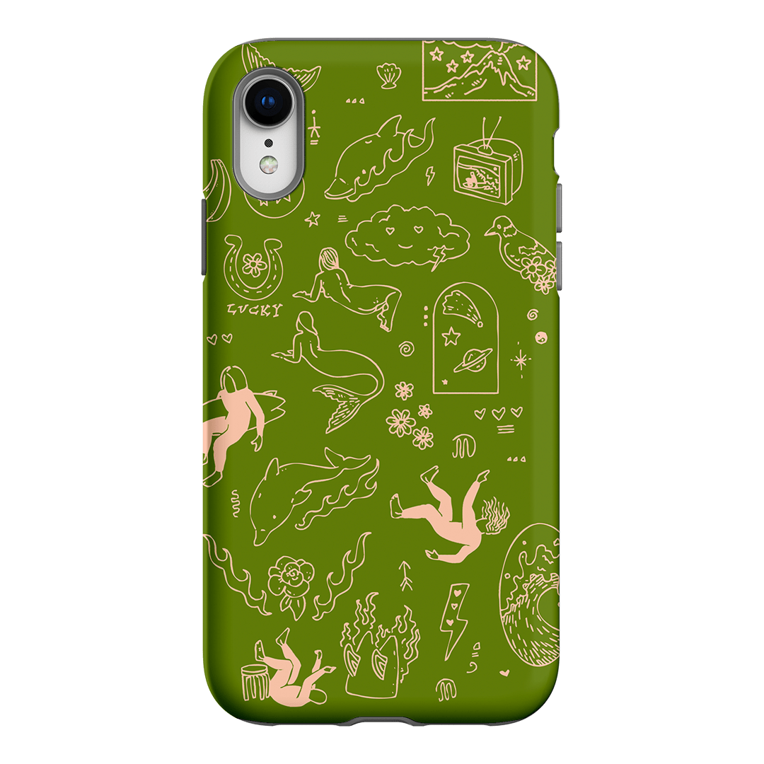 Easty Flash Green Printed Phone Cases iPhone XR / Armoured by Easty Beasty - The Dairy