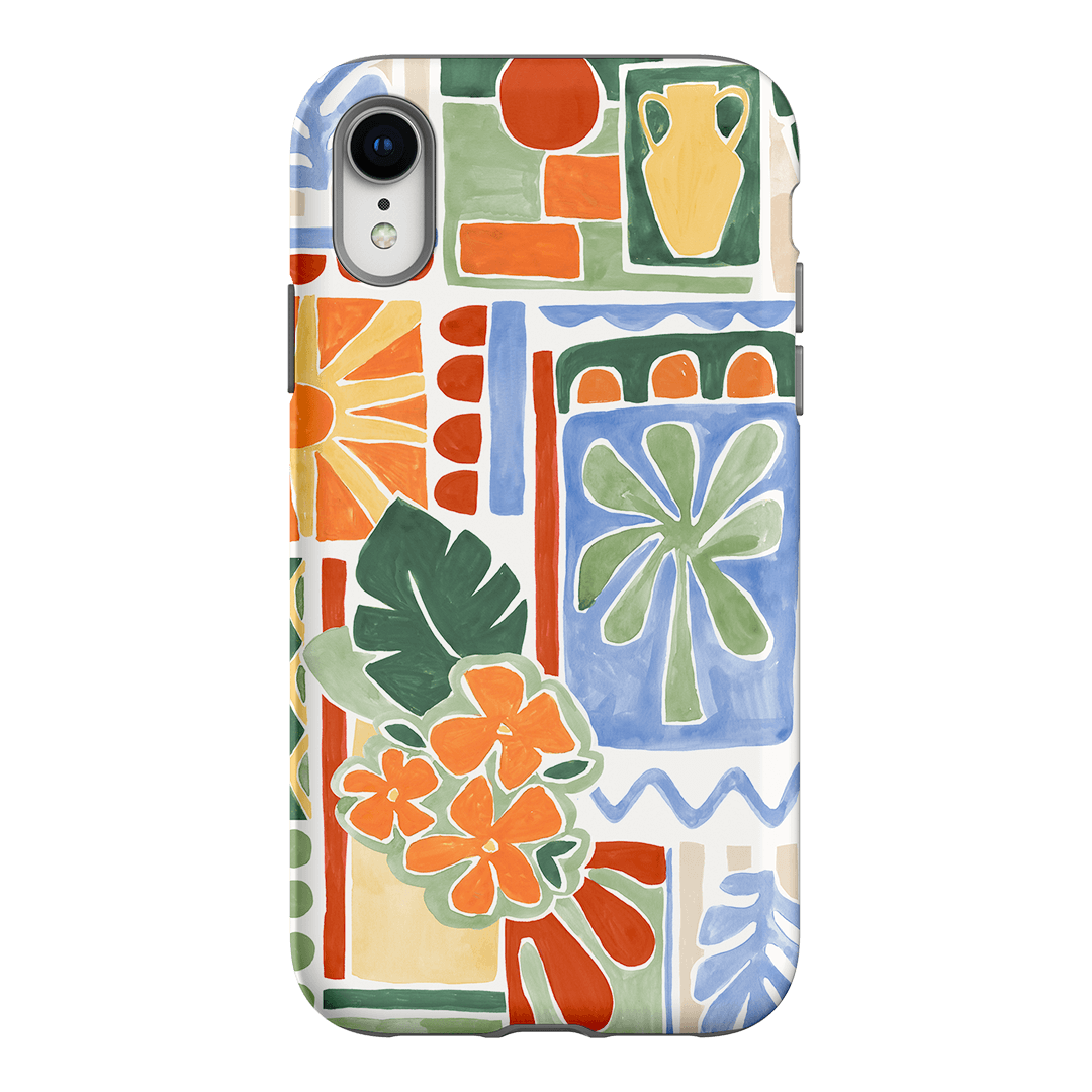 Tropicana Tile Printed Phone Cases iPhone XR / Armoured by Charlie Taylor - The Dairy