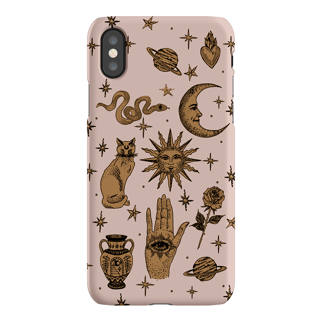 Astro Flash Pink Printed Phone Cases iPhone XS / Snap by Veronica Tucker - The Dairy