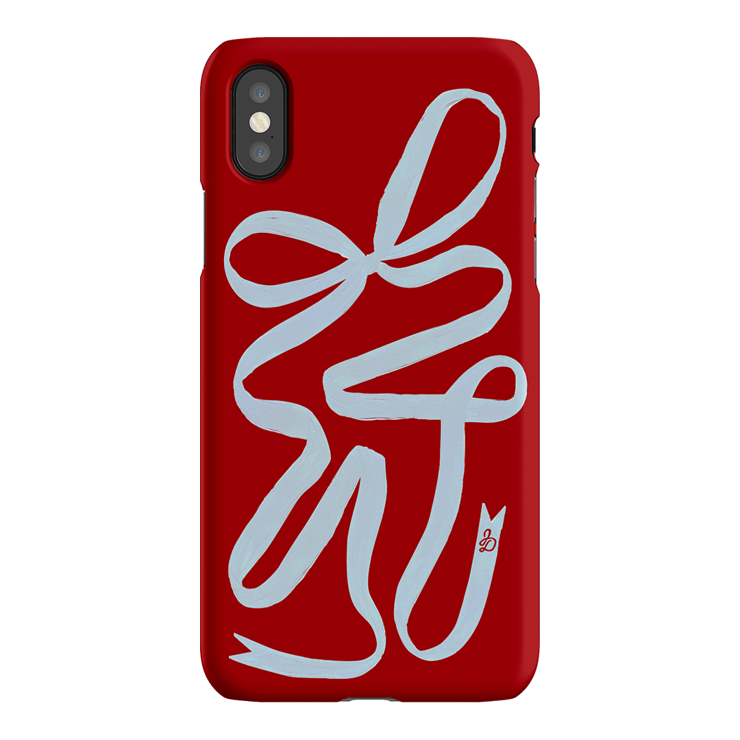 Cottage Ribbon Printed Phone Cases iPhone XS / Snap by Jasmine Dowling - The Dairy