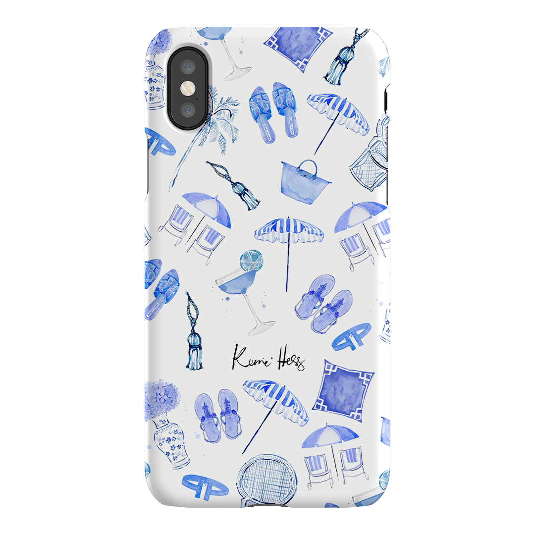 Santorini Printed Phone Cases iPhone XS / Snap by Kerrie Hess - The Dairy