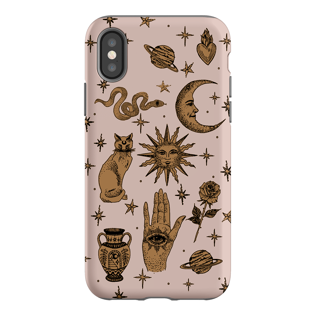 Astro Flash Pink Printed Phone Cases iPhone XS / Armoured by Veronica Tucker - The Dairy