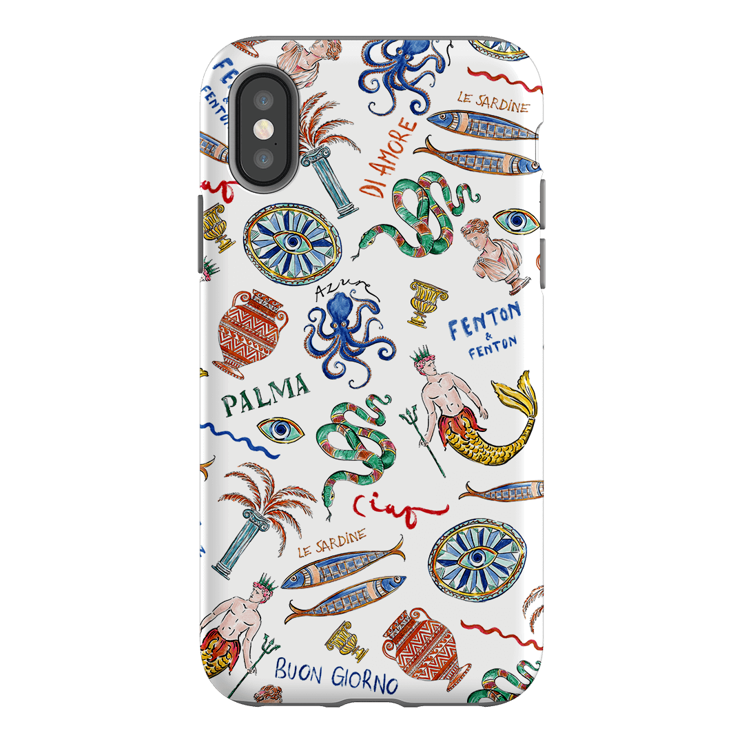 Il Mediterraneo Printed Phone Cases iPhone XS / Armoured by Fenton & Fenton - The Dairy