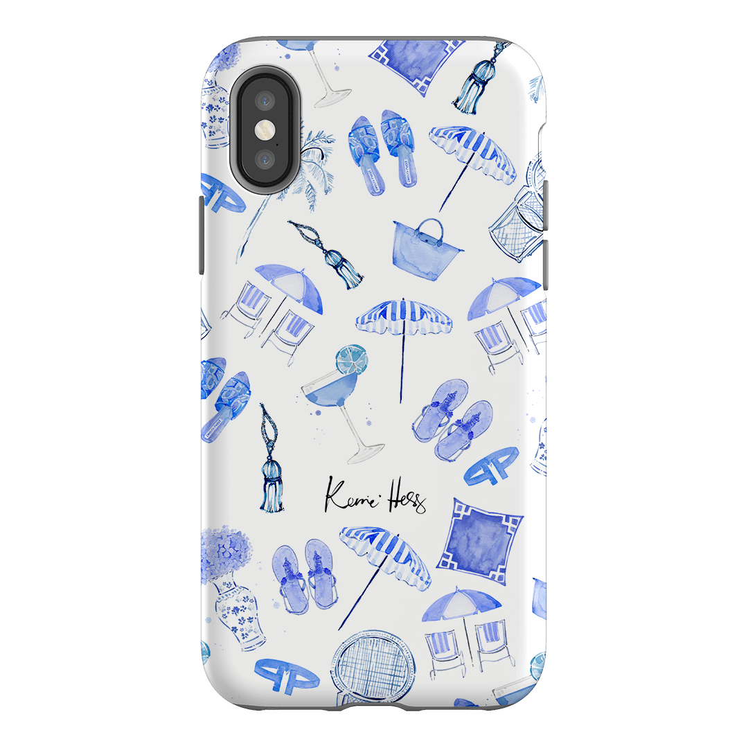 Santorini Printed Phone Cases iPhone XS / Armoured by Kerrie Hess - The Dairy