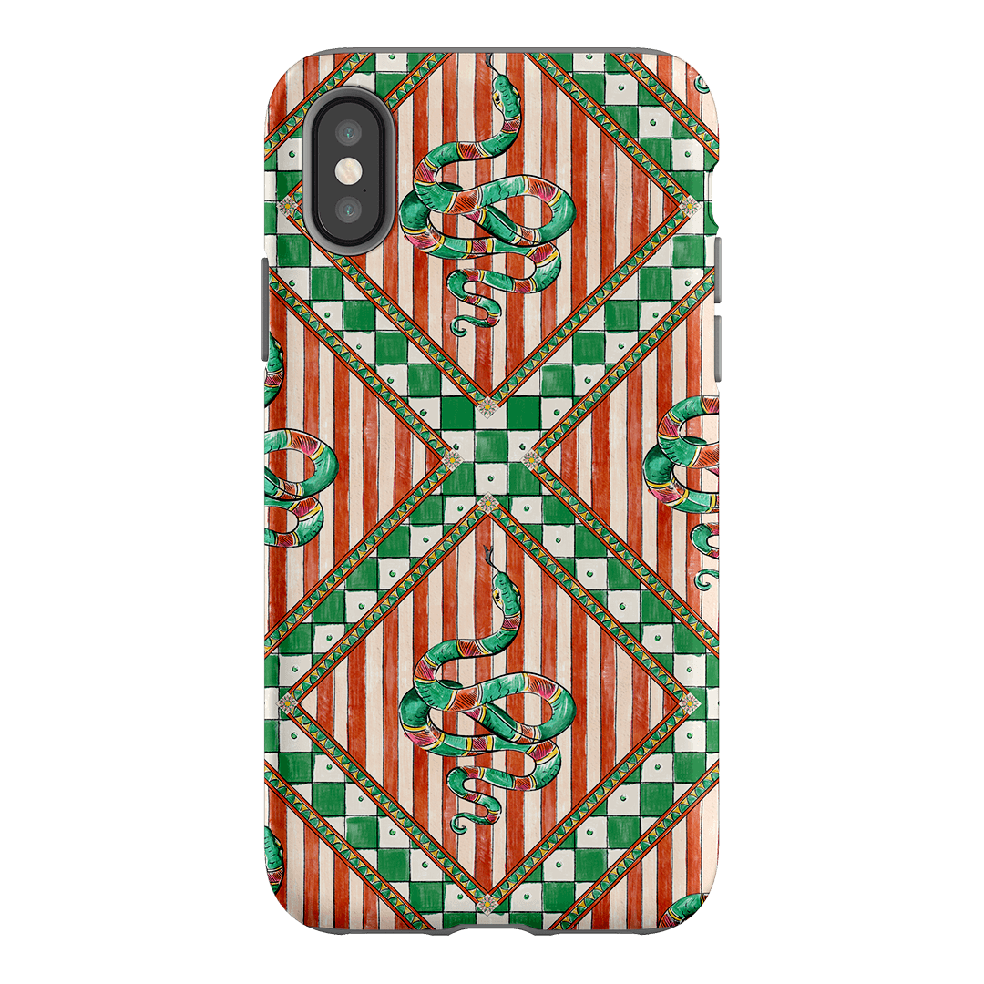 Serpent Printed Phone Cases iPhone XS / Armoured by Fenton & Fenton - The Dairy