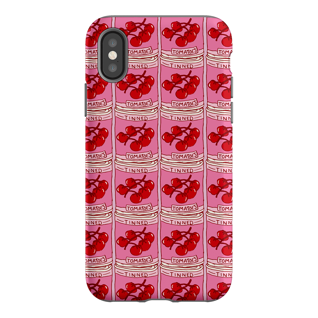 Tinned Tomatoes Printed Phone Cases iPhone XS / Armoured by The Dairy - The Dairy