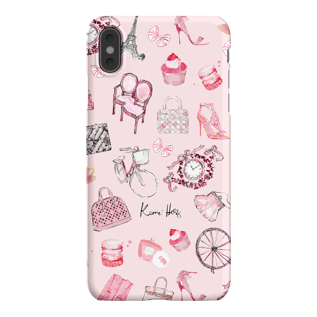 Paris Printed Phone Cases iPhone XS Max / Snap by Kerrie Hess - The Dairy