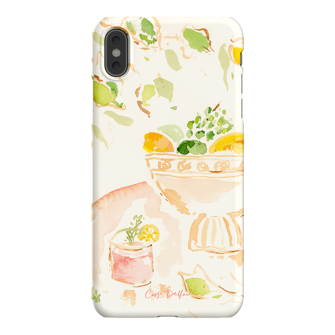 Sorrento Printed Phone Cases iPhone XS Max / Snap by Cass Deller - The Dairy
