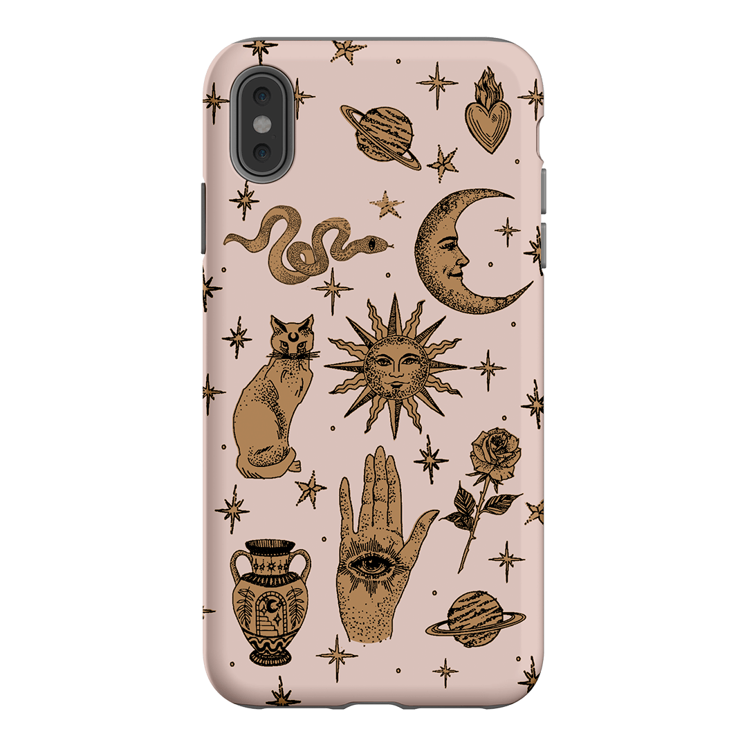 Astro Flash Pink Printed Phone Cases iPhone XS Max / Armoured by Veronica Tucker - The Dairy