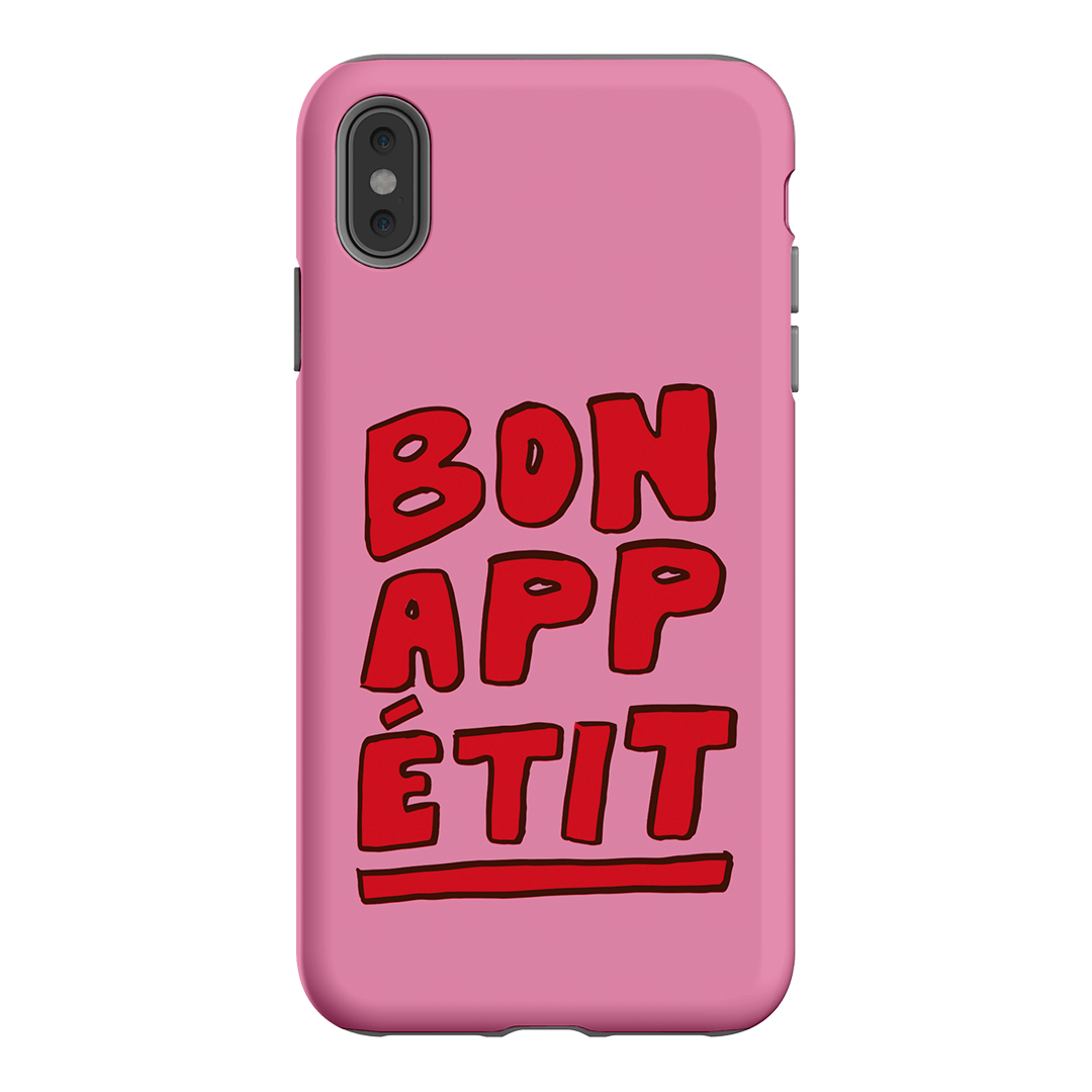 Bon Appetit Red Printed Phone Cases iPhone XS Max / Armoured by The Dairy - The Dairy