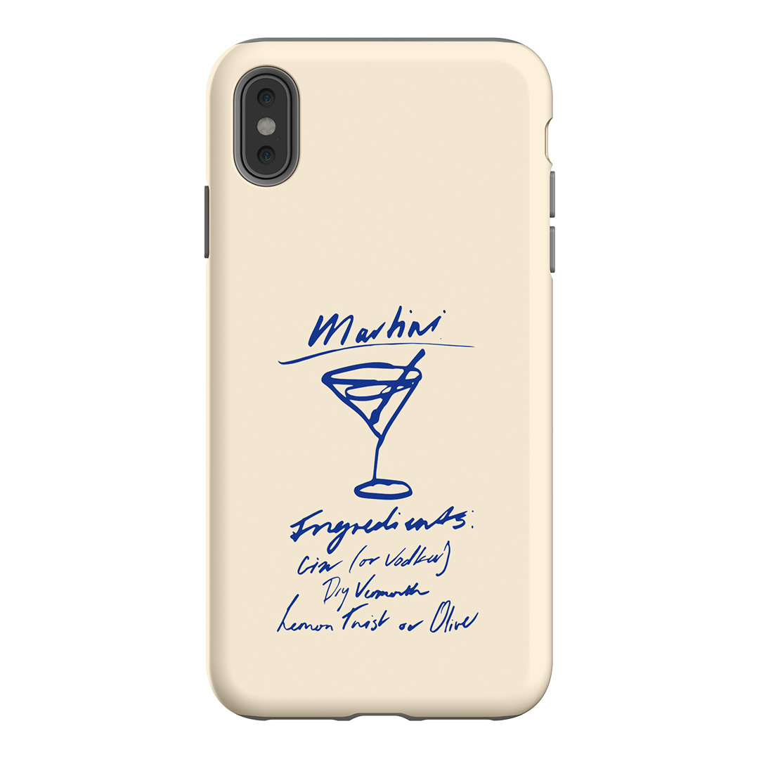 Martini Mood Cream Printed Phone Cases iPhone XS Max / Armoured by The Dairy - The Dairy