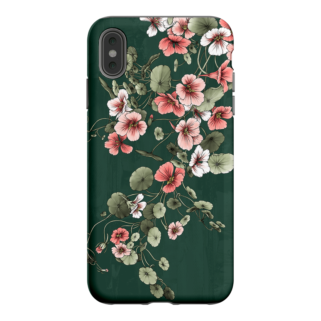 Nasturtium Printed Phone Cases iPhone XS Max / Armoured by Typoflora - The Dairy