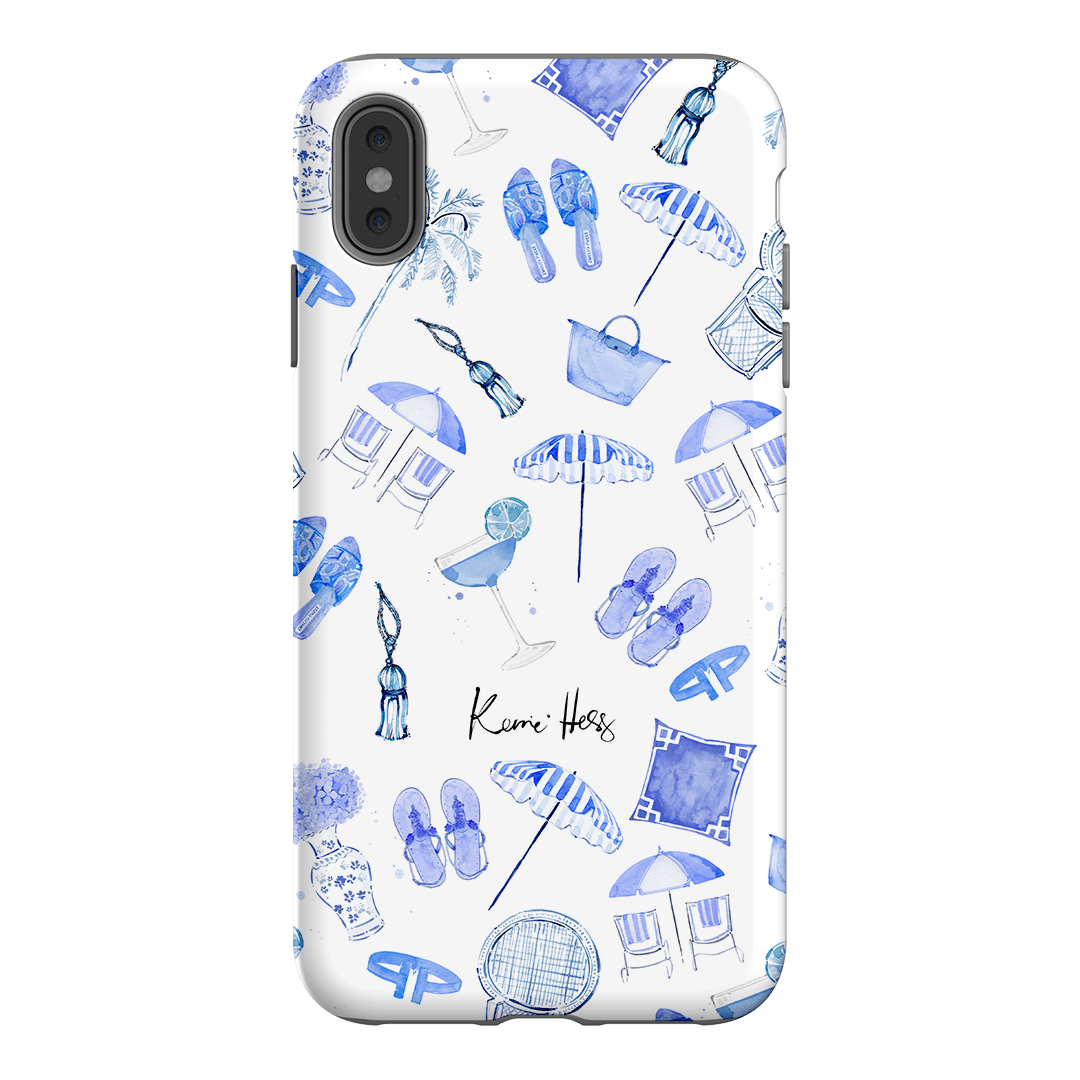 Santorini Printed Phone Cases iPhone XS Max / Armoured by Kerrie Hess - The Dairy