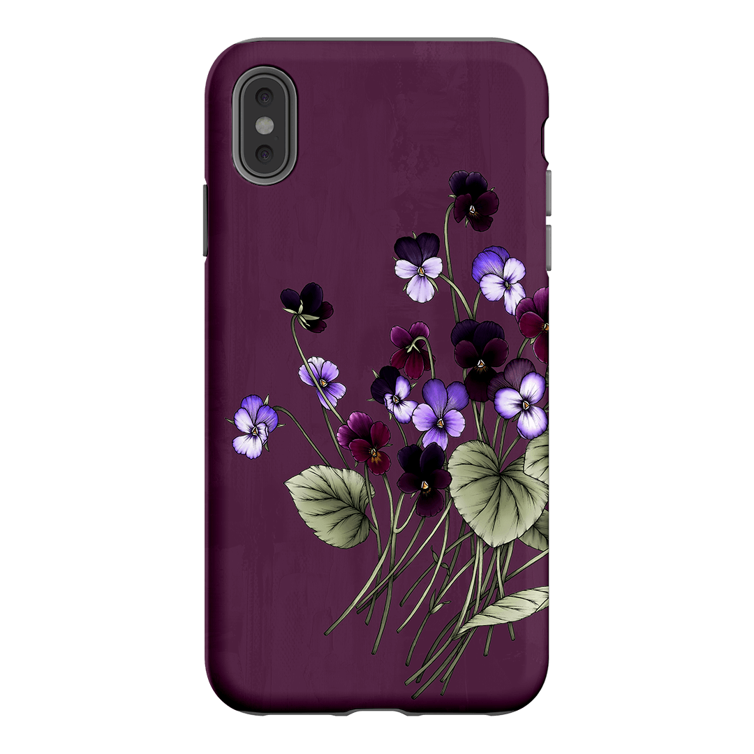 Viola Printed Phone Cases iPhone XS Max / Armoured by Typoflora - The Dairy