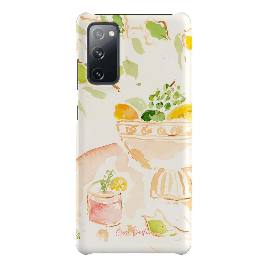 Sorrento Printed Phone Cases Samsung Galaxy S20 FE / Snap by Cass Deller - The Dairy