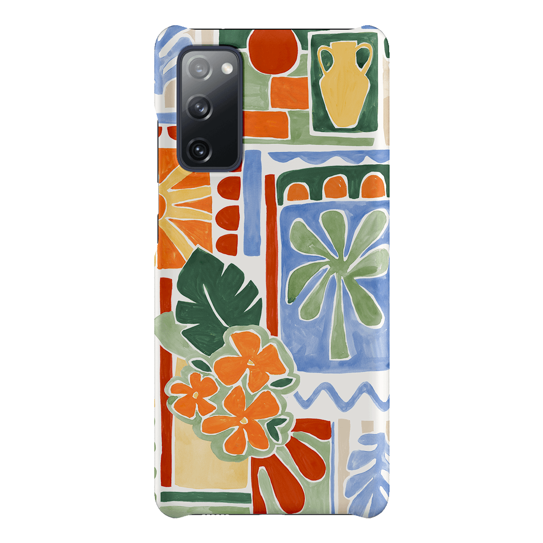 Tropicana Tile Printed Phone Cases by Charlie Taylor - The Dairy