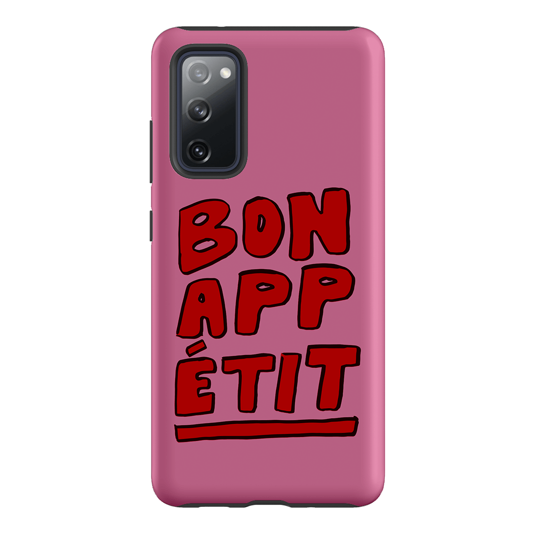 Bon Appetit Red Printed Phone Cases Samsung Galaxy S20 FE / Armoured by The Dairy - The Dairy