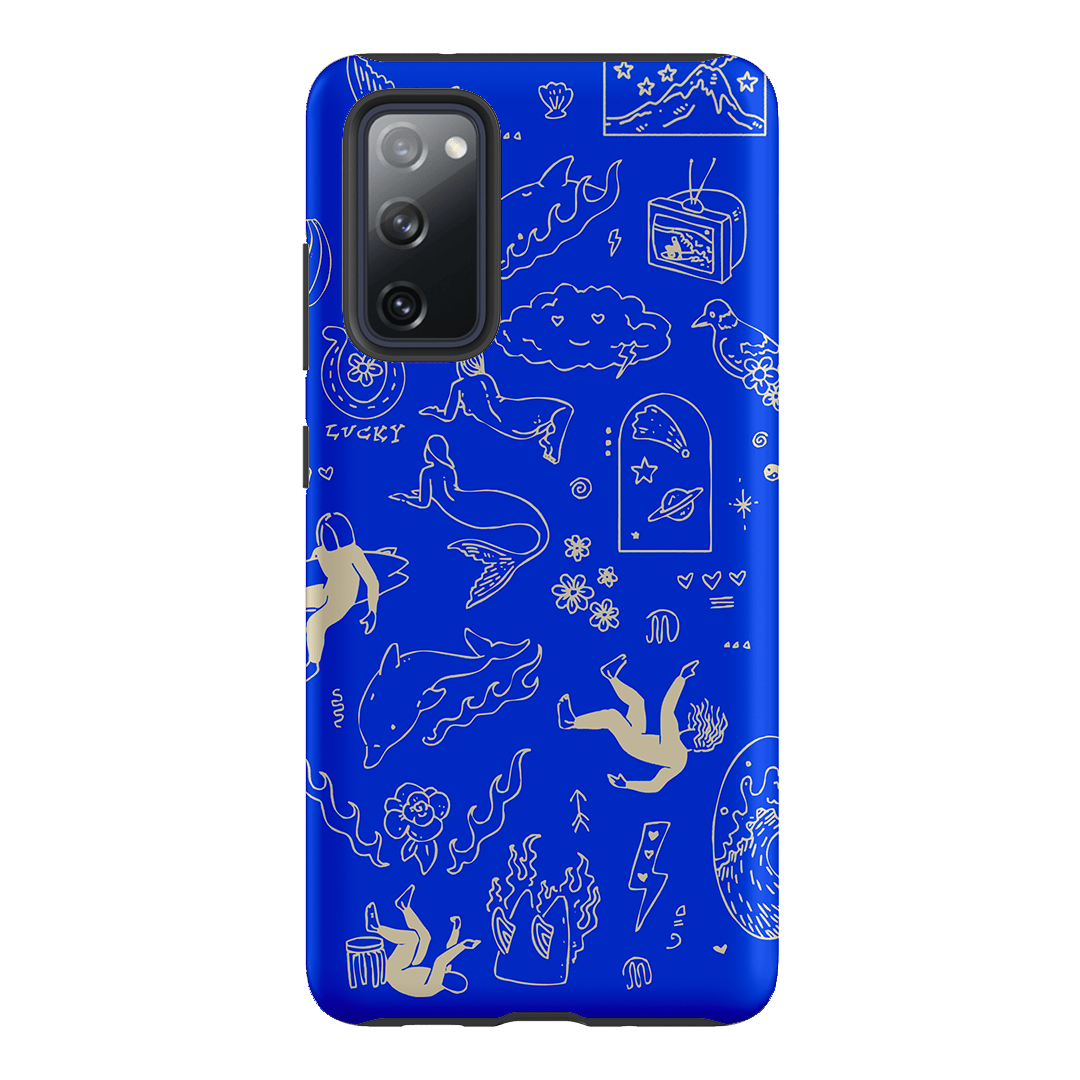 Easty Flash Blue Printed Phone Cases Samsung Galaxy S20 FE / Armoured by Easty Beasty - The Dairy