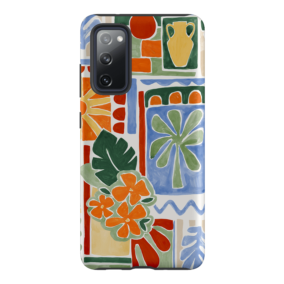 Tropicana Tile Printed Phone Cases Samsung Galaxy S20 FE / Armoured by Charlie Taylor - The Dairy
