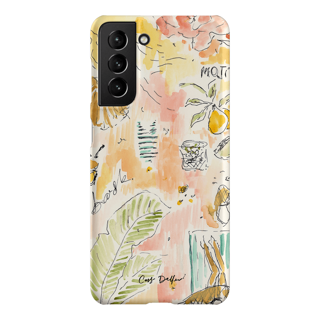 Mojito Printed Phone Cases Samsung Galaxy S21 / Snap by Cass Deller - The Dairy