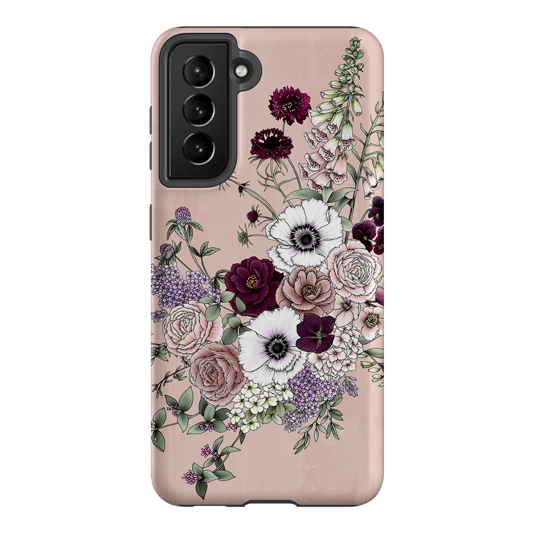 Blush Wildflowers Printed Phone Cases Samsung Galaxy S21 / Armoured by Typoflora - The Dairy