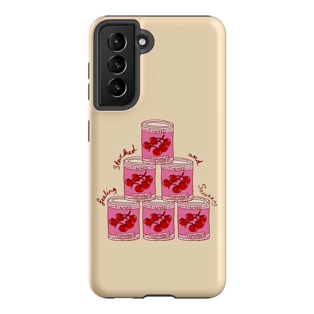 Saucy Supper Printed Phone Cases Samsung Galaxy S21 / Armoured by The Dairy - The Dairy