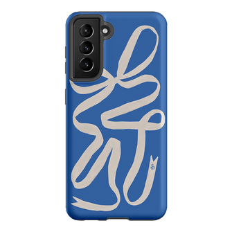 Something Blue Ribbon Printed Phone Cases Samsung Galaxy S21 / Armoured by Jasmine Dowling - The Dairy