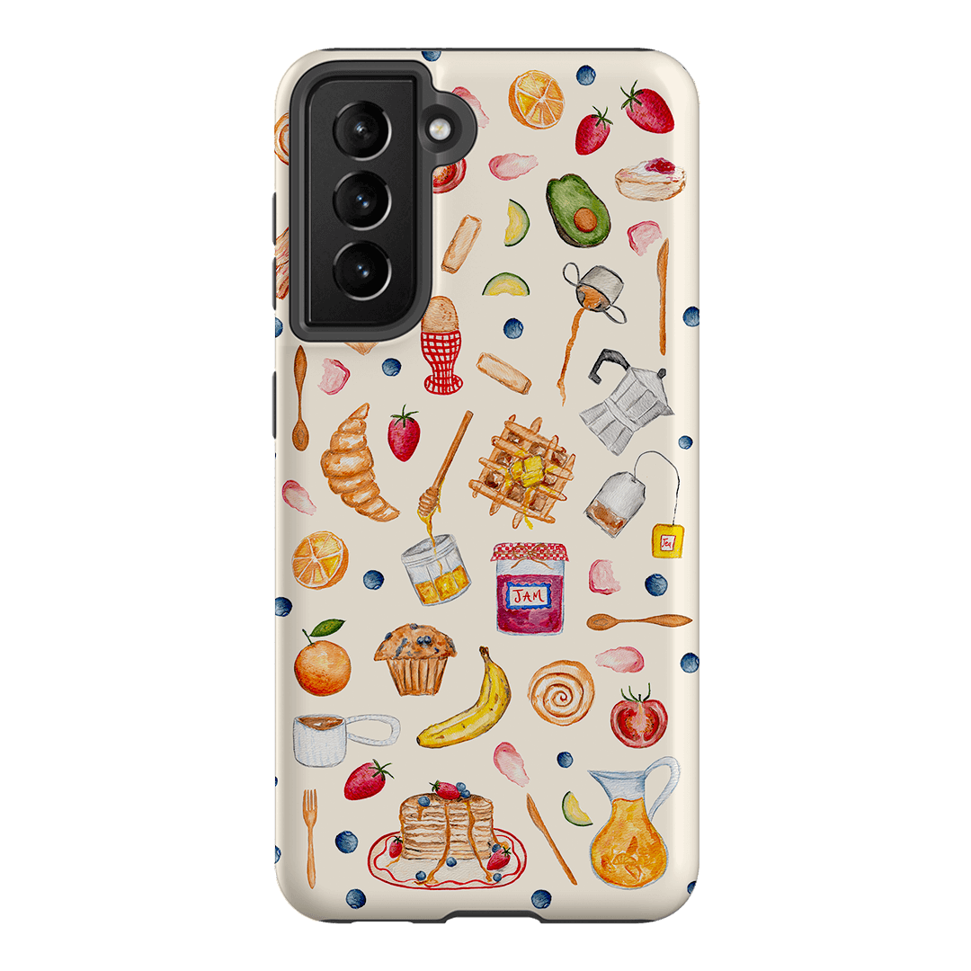 Sunday Breakfast Printed Phone Cases Samsung Galaxy S21 / Armoured by BG. Studio - The Dairy